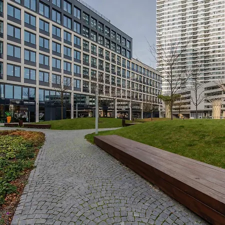 Amazing View Downtown In Panorama City On 20th Floor With Parking * Bratislava